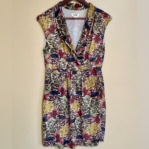 Molly Bracken Multicolor Floral Midi Dress